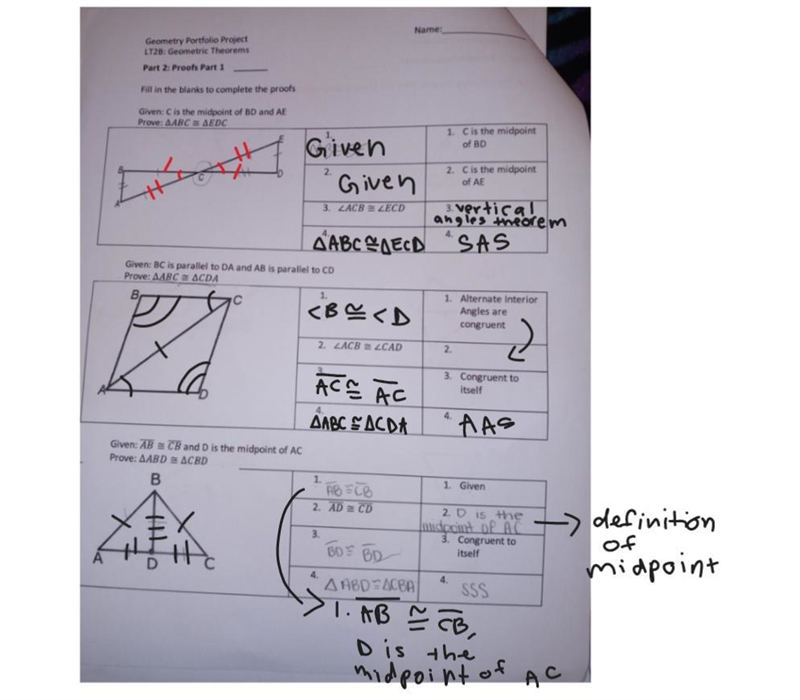 Fill in the blanks to complete the proofs-example-1