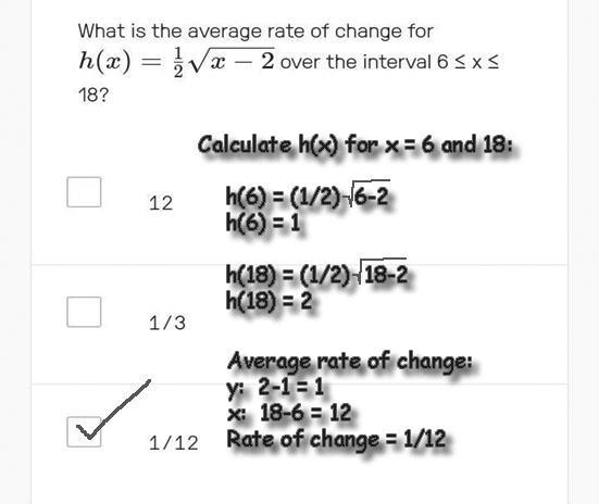 What is the average rate of change?-example-1