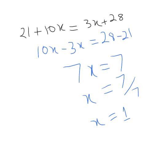 Solve for x in the rectangle below.-example-1