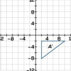 50 POINTS! HURRY! Look at the graph. Which triangle is similar to triangle A?-example-1