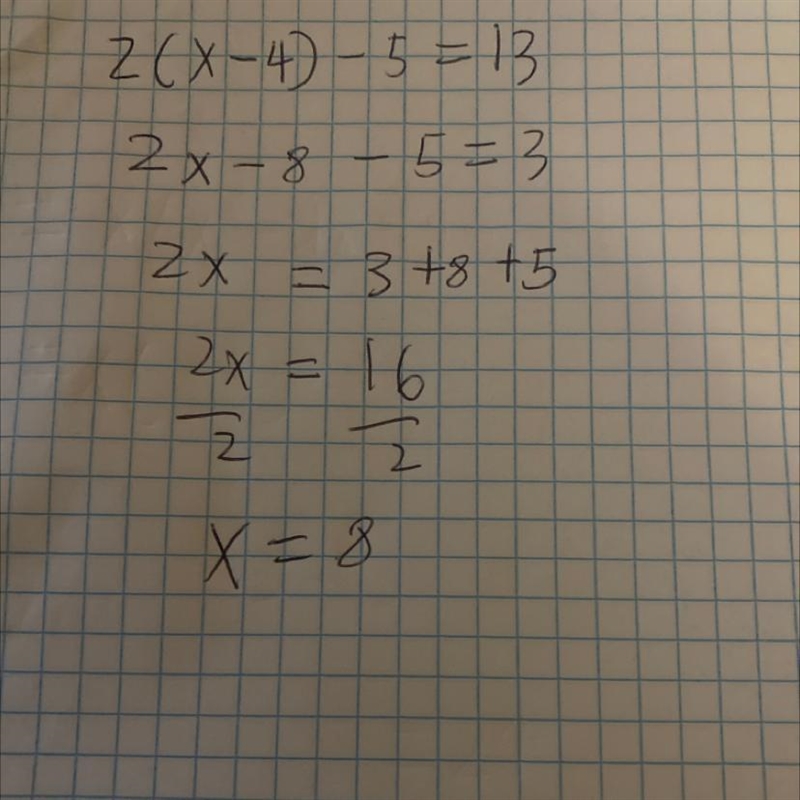 Solve the equation. Show each step along the way and click the button to check your-example-1