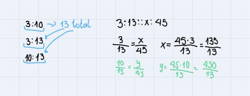 A compound of two chemicals is mixed in the ratio of 3:10. If there are 45 L of the-example-1