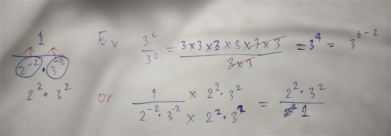 Which expression is equivalent to (1)/(2^(-2)*3^(-2)) ?-example-1