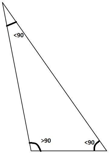 100 pts help pls Is this triangle acute, right, or obtuse? acute right obtuse-example-1