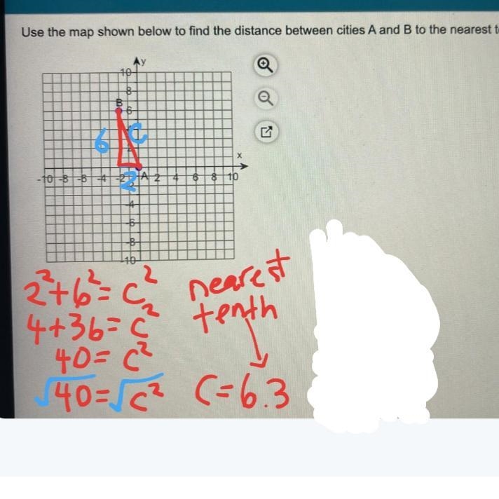 Pls help asap so confused!!!! What is the distance??-example-1