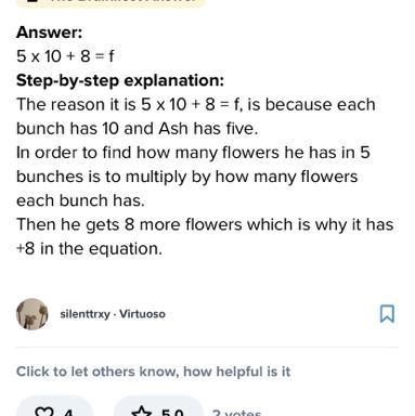 Find the value of f(5) for each equation-example-1