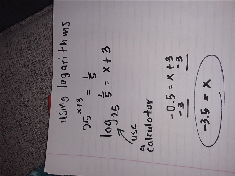 Solve the equation 25^x+3= 1/5-example-2