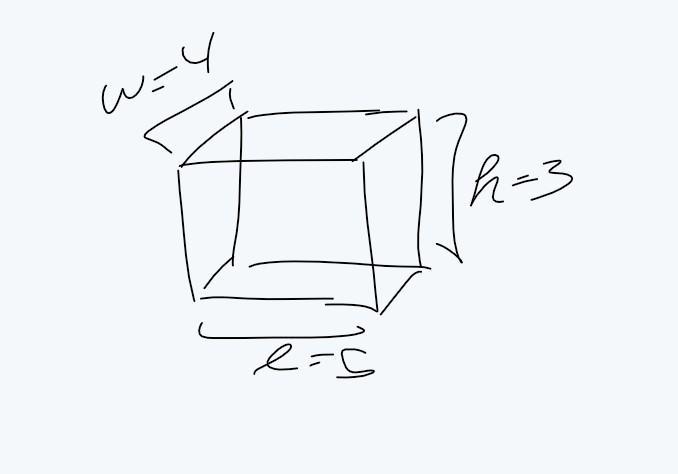 The rectangular prism shown has a length of 5 cm, a height of 3 cm, and a width of-example-1