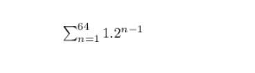 Which summation represents the total number of pennies on the chessboard?-example-1