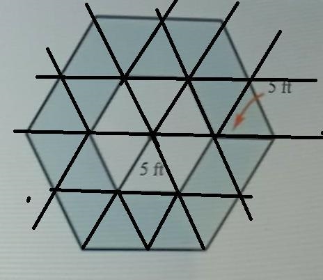 The polygons are regular polygons. Find the area of the shaded region.​-example-2