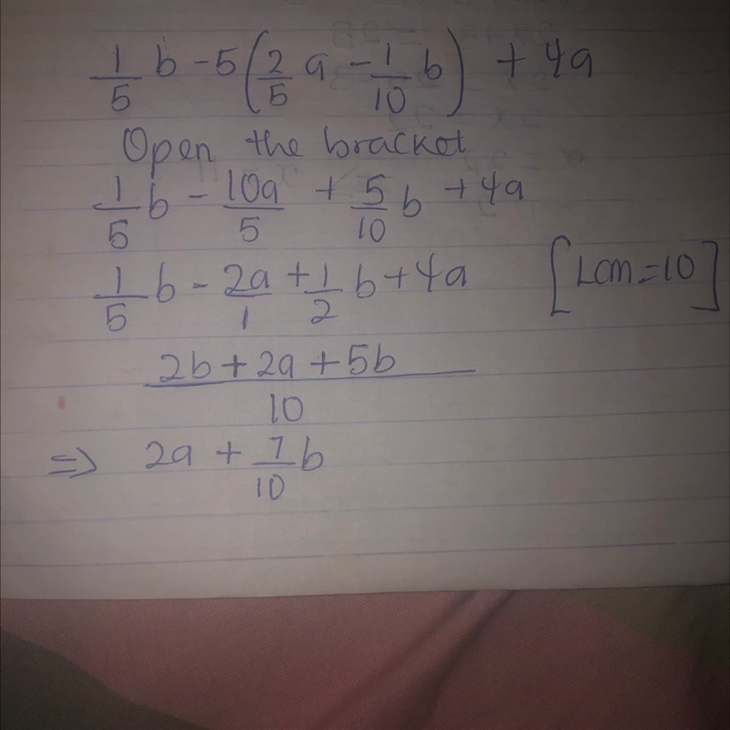 Can someone please help me it says to simplify it-example-1