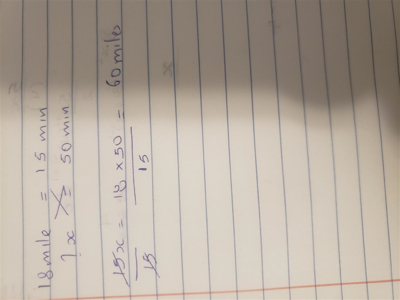 A bus travels 18 miles in 15 minutes. What is its unit rate? At the same rate, what-example-1