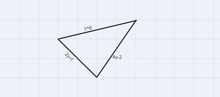 Write the perimeter of the triangle as a simplified expression y+64y-22yt1-example-1