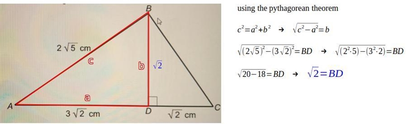 Work out the area of triangle ABC.-example-1