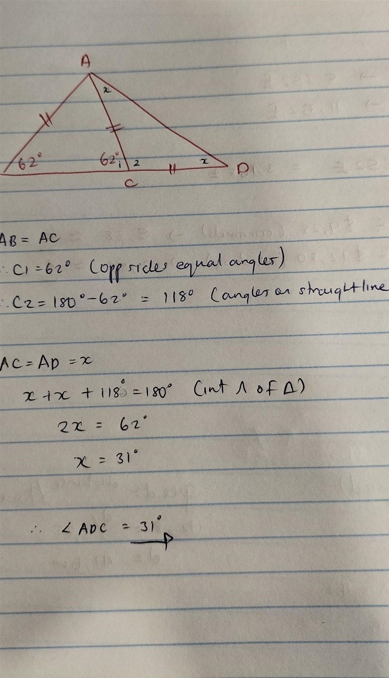 Please help! In the diagram of triangle ABD shown below, point C is located on BD-example-1