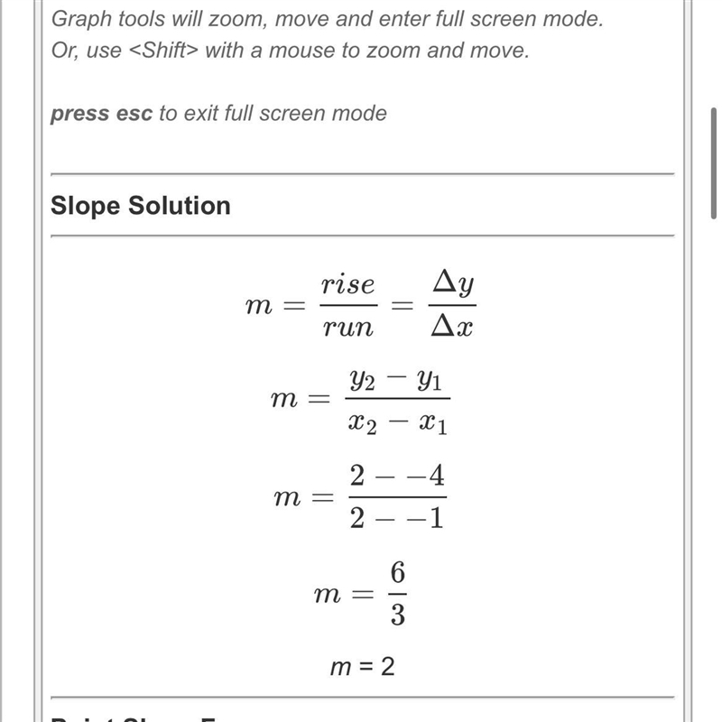 What is the slope of the line (-1, -4) (2, 2)-example-1