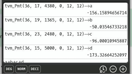 Michelle has four credit cards with the balances and interest rates listed below. If-example-1