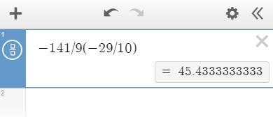 Which is the best estimate of -14 1/9 (-2 9/10)￼?-example-1