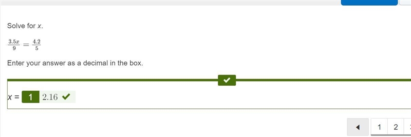 What is the value of x in this proportion? 5/6=−4/x+2 PLEASeE!!!!!!-example-5