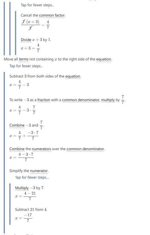 7(x+3)=28 divided by 7-example-2