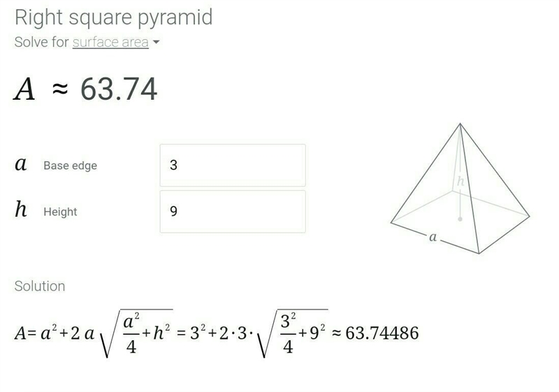 Using the net below, find the surface area of the pyramid. 9\cm 13 cm m 3 cm . Surface-example-1