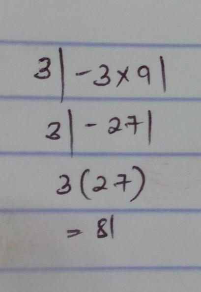 What is the solution to 3|–3x 9| = –18? x = –5 x = 5 or x = 1 x = –5 or x = 1 no solution-example-1