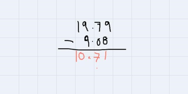 19.79 and 9.08 minutes Estimate the difference in their time?-example-1