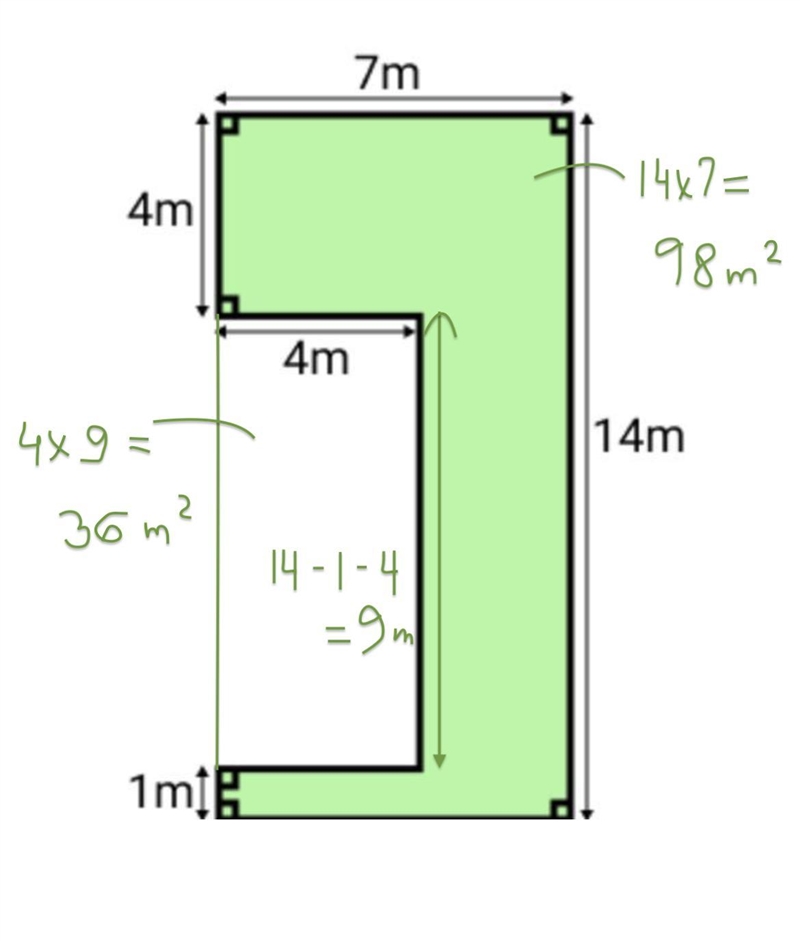 Pleas help me find the area of this compound shape I will give you loads of points-example-1