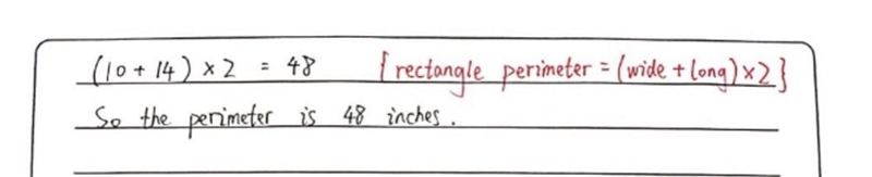 A rectangular piece of metal is 10 inches wide and 14 inches long. a. What is the-example-1