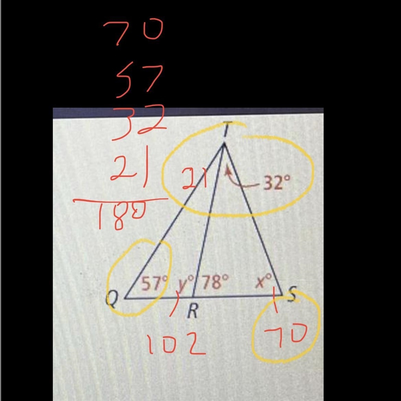 What are the values of x and y?-example-1