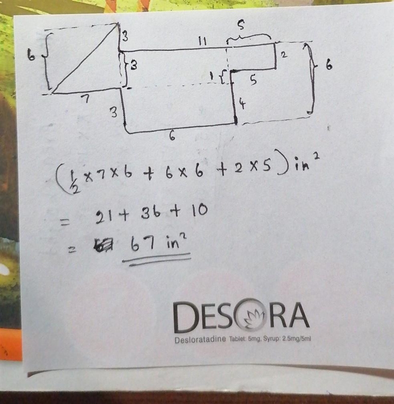 What is the area of this figure?-example-1