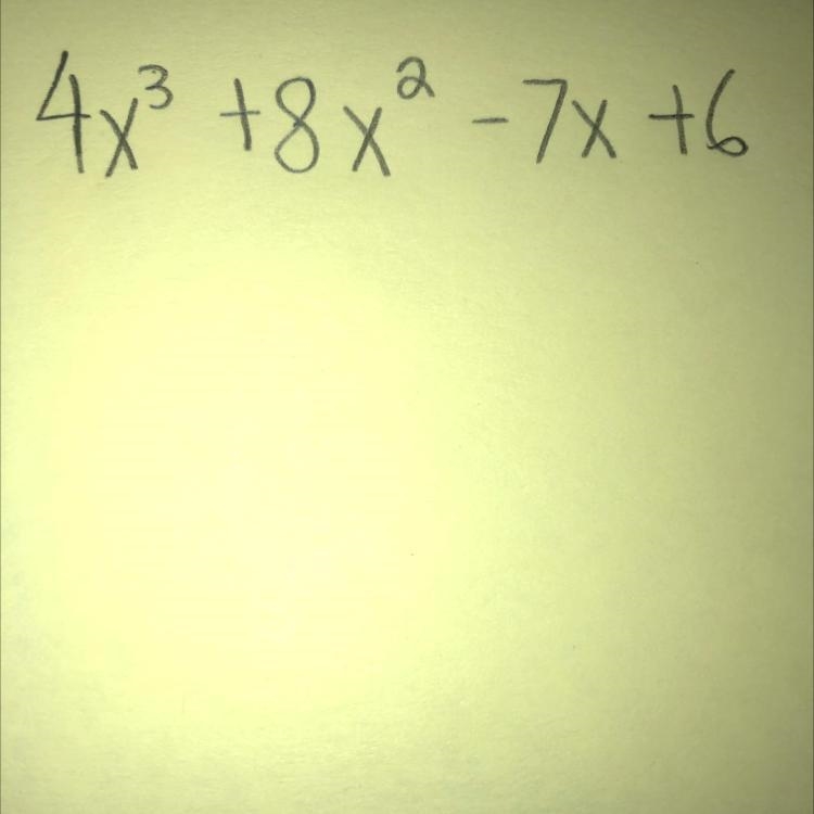 Question 15. Which expression is equivalent to (4x³ + 5x² + 2) + (3x² - 7x + 4)?-example-1