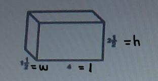 Can you help me with this 1 1/2 4 2 1/2 use the volume formula to find the volume-example-1