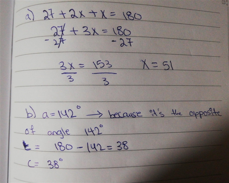 What is the missing angle?-example-1