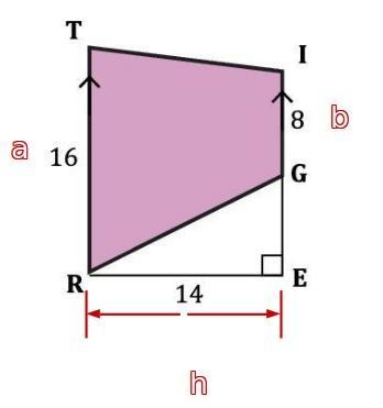 Find the Area of the trapezoids-example-1