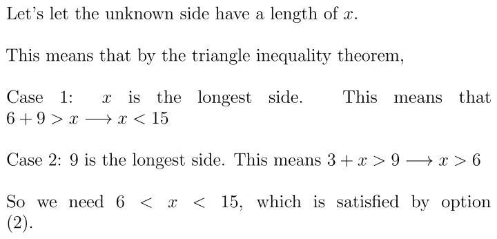 Milan is drawing a triangle. One side has a length of 9 cm, and another side has a-example-1