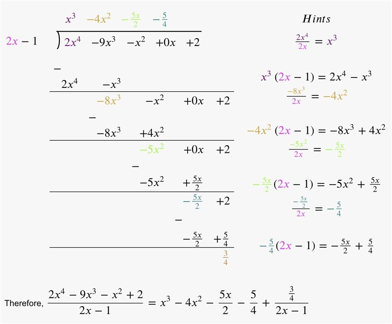 can someone please help me solve, it's on factor theorem, I got most of the answer-example-1