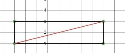 Let B(5,1) and D (-3,3) are two opposite vertices of a square ABCD. Find the equation-example-1