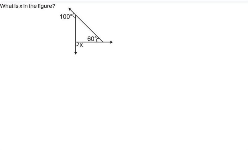 What is x in the figure?-example-1