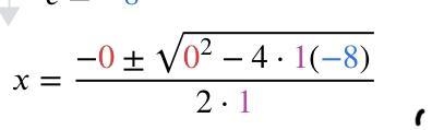 (20 points) what is 4x^2 = 32 ?-example-2