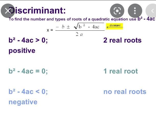 Can someone help me wirh question c? it deals with quadratic equations and imaginary-example-1