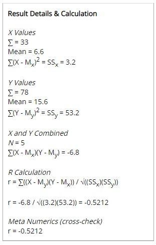 Solve for the correlation coefficient, evrything is in the image-example-1