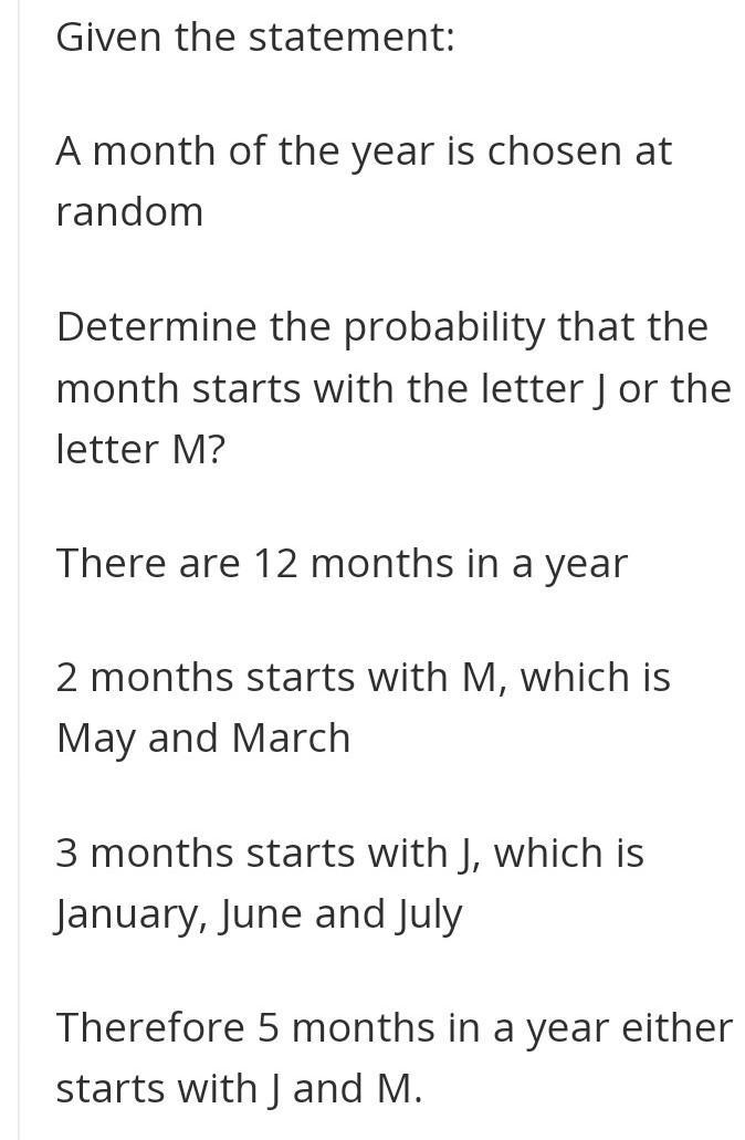 A month of the year is chosen at random. What is the probability that the month starts-example-1