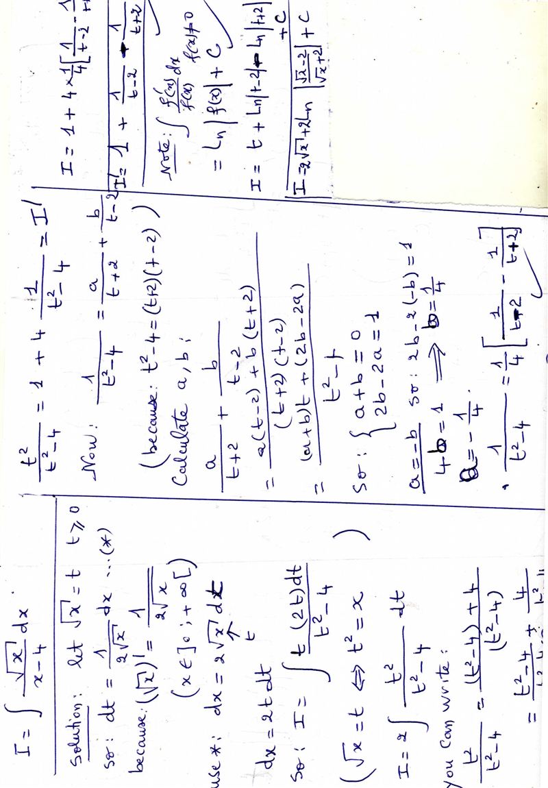 Use substitution to find the integral. (Remember to use absolute values where appropriate-example-1