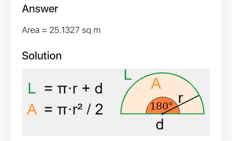 Determine, which is the shorter path from A to B is: Around the two small semi circles-example-1