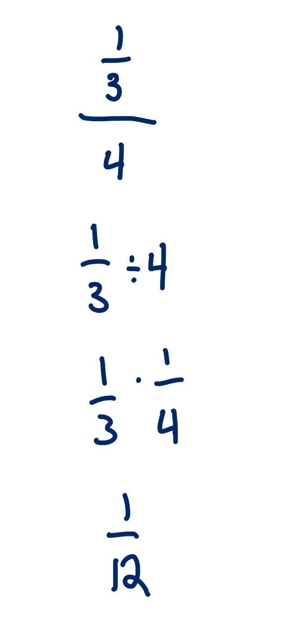 What is 1/3÷4 what is the answer?-example-1