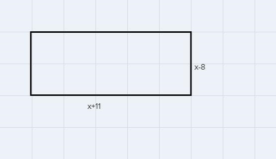 I need helpThe length of a rectangle is (Iunits, and its width is (x + 11) units. Which-example-1