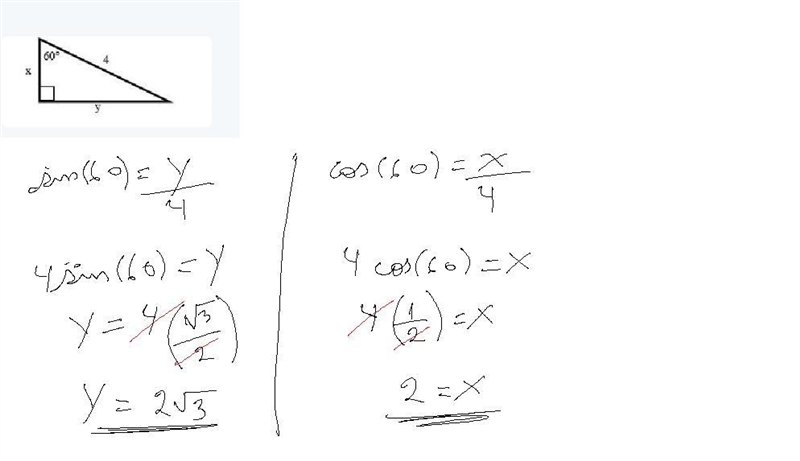 What are the exact values of x and y? x = y =-example-1