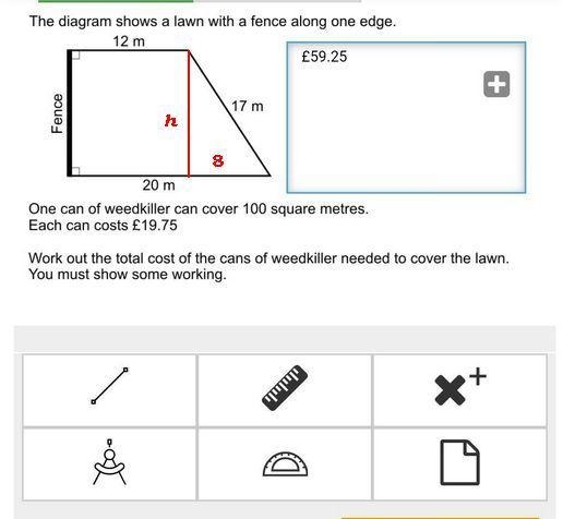 PLEASE HELP I've tried putting all my working out into the box but it said wrong to-example-1