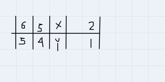 1. What is the solution of the matrix equation?[: L1-62(-2, 1)(10, 6)(-4, 3)(-3, 4)-example-1